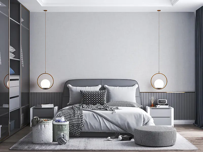 Eco-Friendly Wallpaper Interior Decor PVC Decor Film